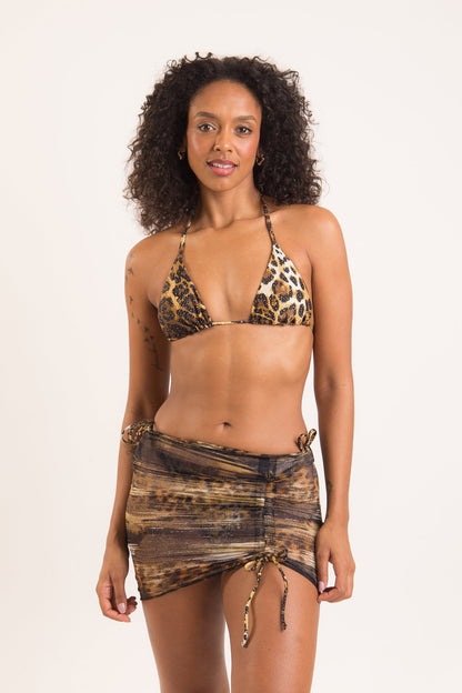 Model Front: Rio De Sol Skirts Leo Skirt-Rushed