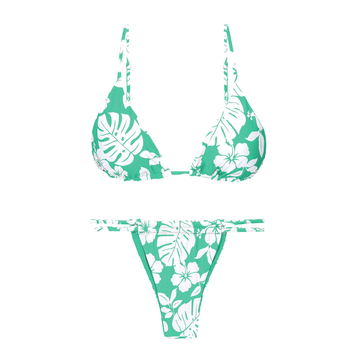 Product Front: Wednesday In Hawaii By Rio De Sol Two Piece Swimwear Set Pua-Valley Ana Isla