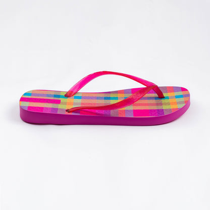 Image 03: Rio De Sol Flip-Flops Tulip-Garden Slim