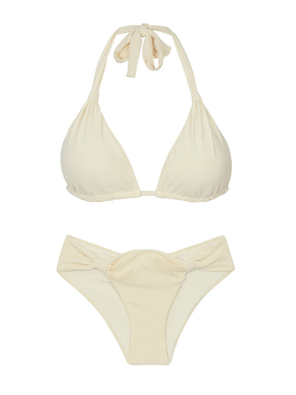 Product Front: Rio De Sol Two Piece Swimwear Set Malibu-Natural Mel