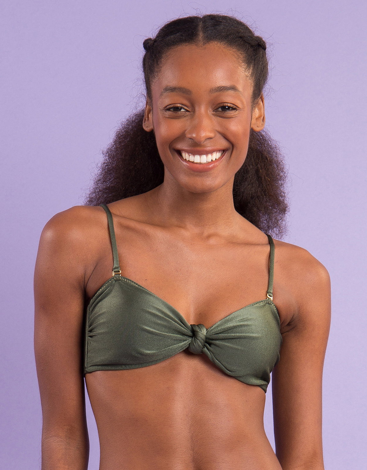 Image 10: Rio De Sol Bikini Tops Top Croco Bandeau-Joy