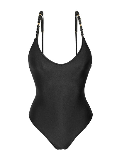 Product Front: Rio De Sol One Piece Swimsuits Shimmer-Black Hype-Noa