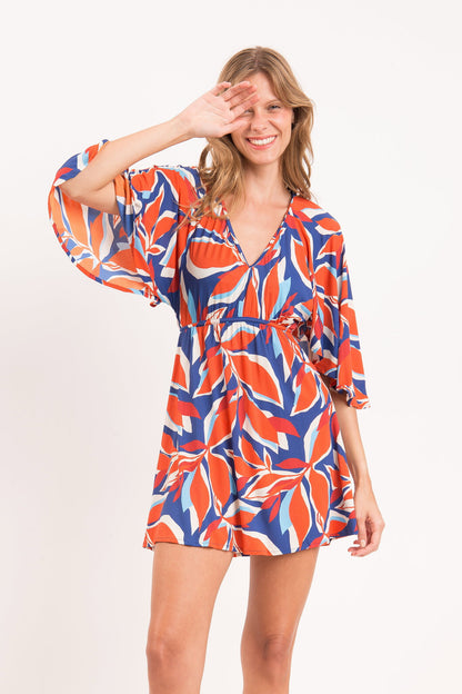 Image 08: Rio De Sol Mini Dresses Leaves Mini Dress