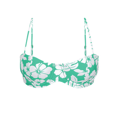 Product Front: Wednesday In Hawaii By Rio De Sol Bikini Tops Top Pua-Valley Coral