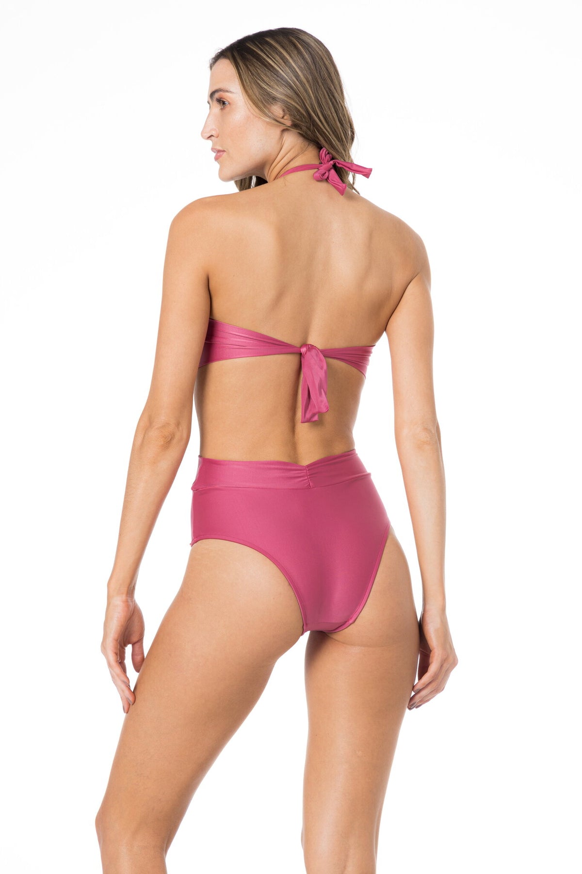 Model Back: Lua Morena One Piece Swimsuits Maio Sicilia Metal Lichia