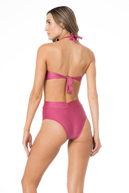 Model Back: Lua Morena One Piece Swimsuits Maio Sicilia Metal Lichia