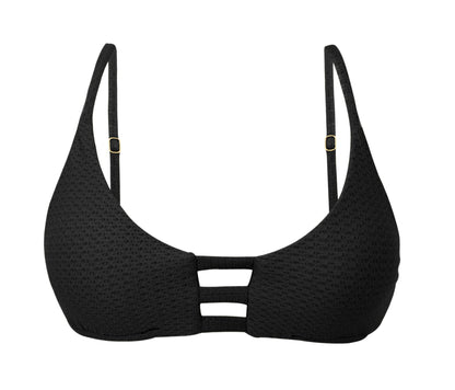 Product Front: Rio De Sol Bikini Tops Top Bora-Black Bra-Trio