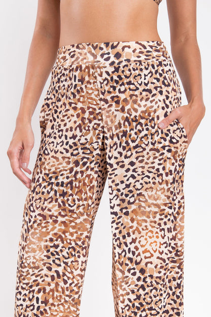 Image 07: Rio De Sol Pants Leopard Wide Pants