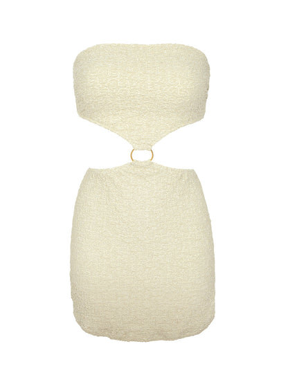 Product Front: Rio De Sol Mini Dresses Brisa-Offwhite Lulu Dress