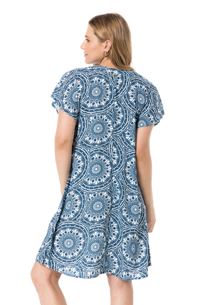 Model Back: Lua Morena Mini Dresses Tunica Ilhos Renda