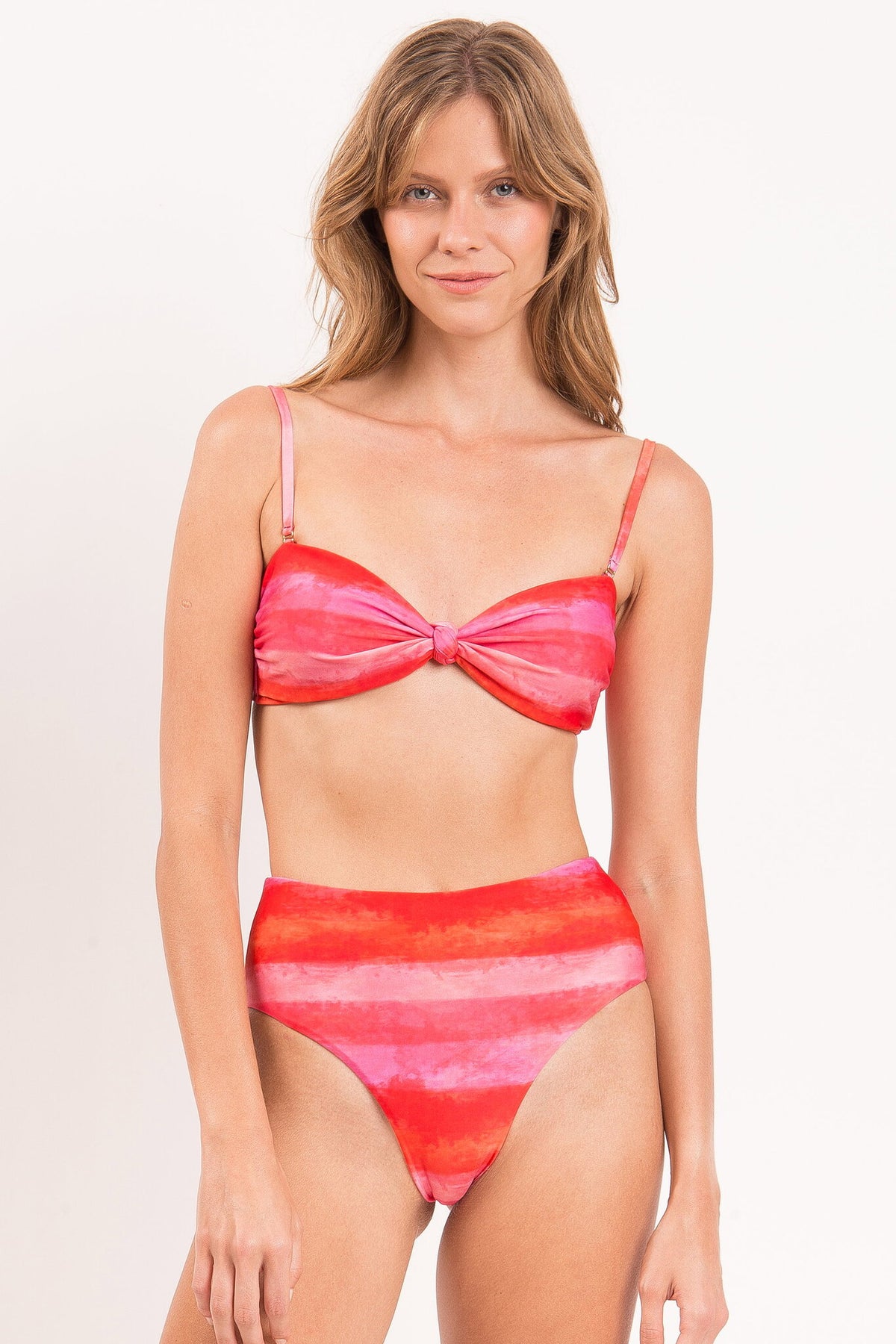 Gallery: Rio De Sol Two Piece Swimwear Set Cher Bandeau-Joy Hotpants