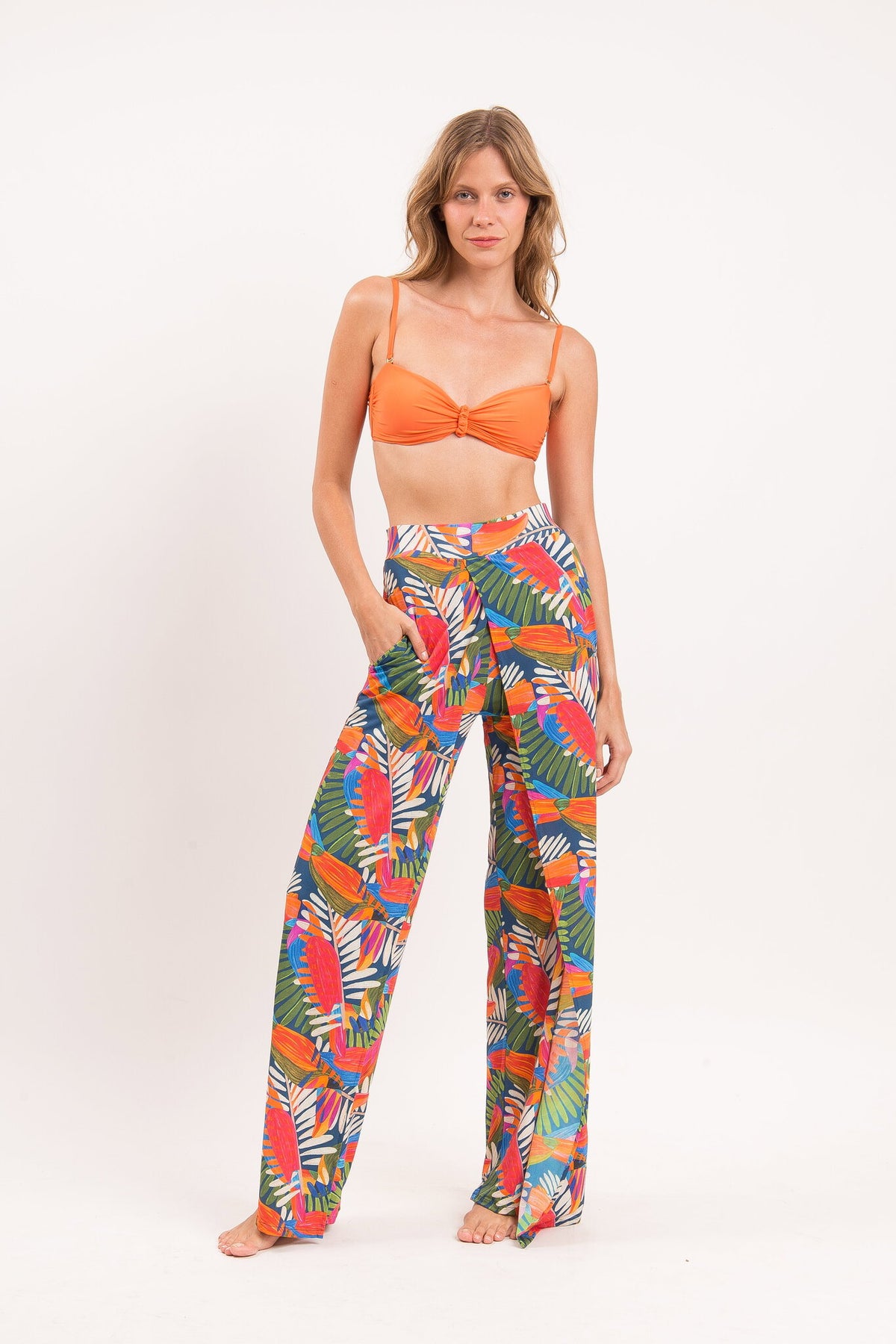 Image 10: Rio De Sol Pants Jungle Wide Pants