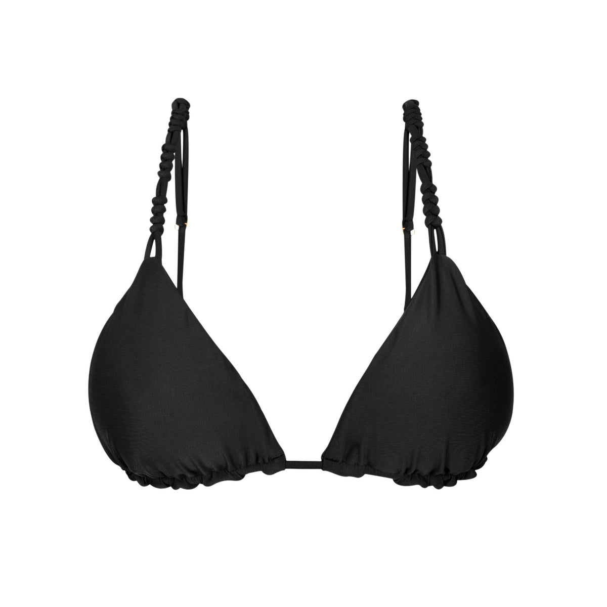 Product Front: Rio De Sol Bikini Tops Top Touch-Black Selena