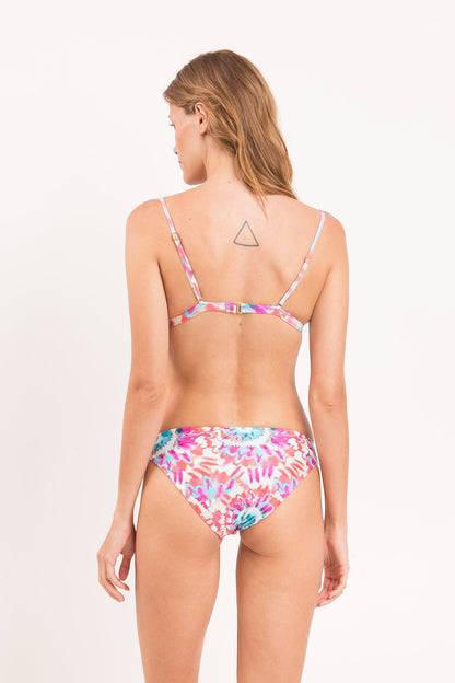 Model Back: Rio De Sol Bikini Bottoms Bottom Splash Essential-Comfy