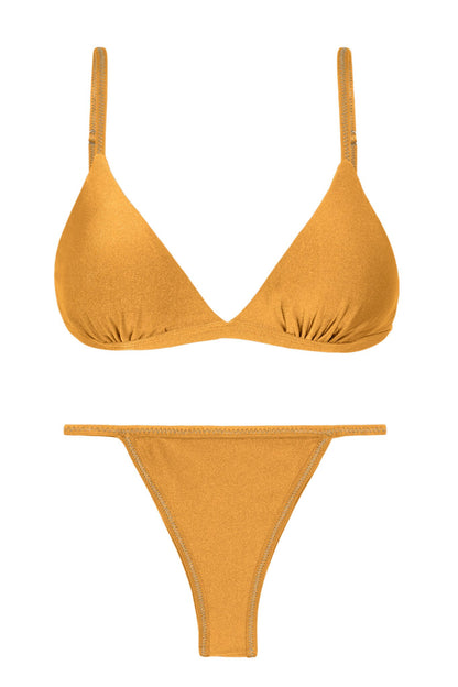 Product Front: Rio De Sol Two Piece Swimwear Set Damasco Tri-Fixo California
