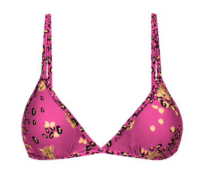 Product Front: Rio De Sol Bikini Tops Top Roar-Pink Tri-Fixo