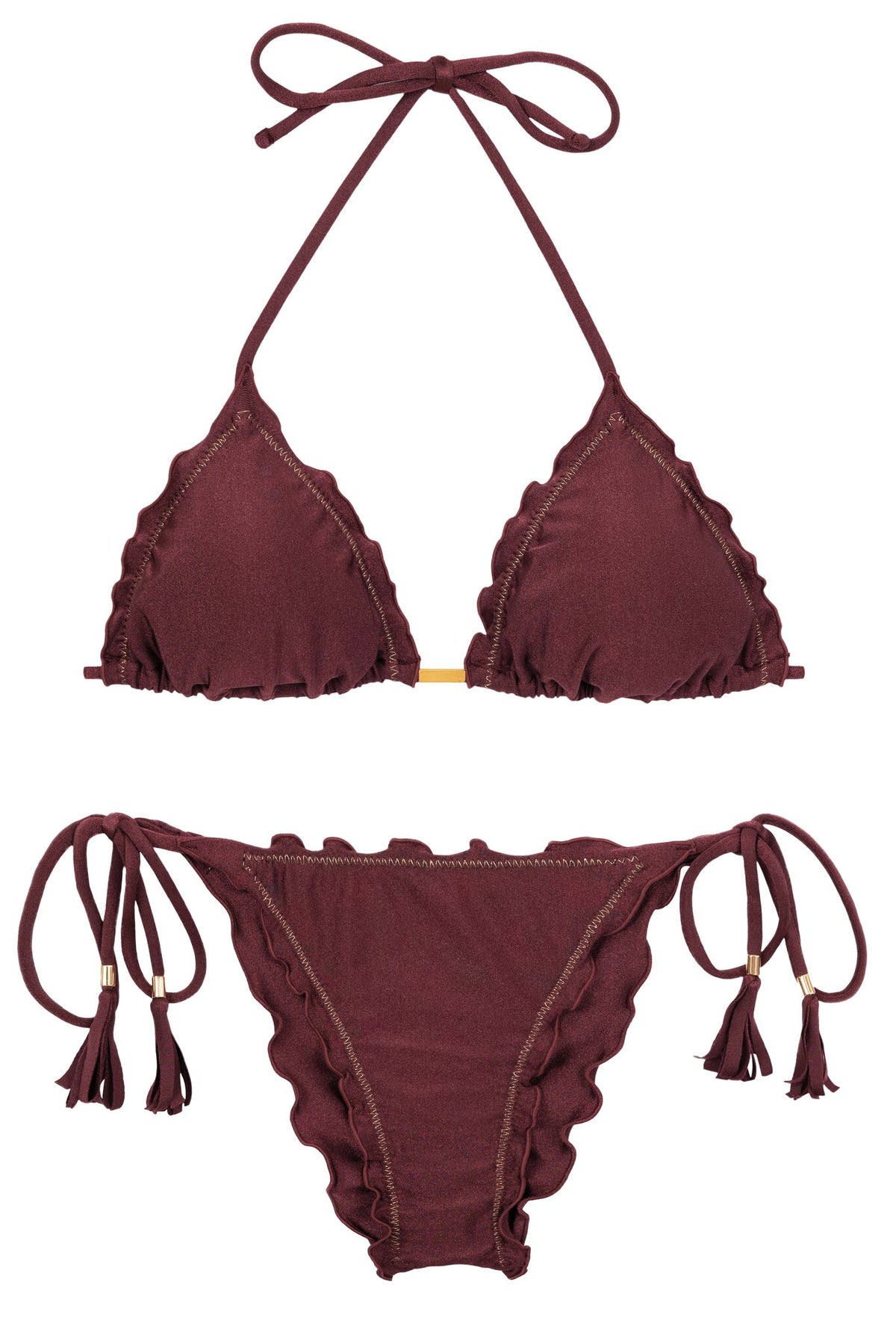Product Front: Rio De Sol Two Piece Swimwear Set Barolo Frufru