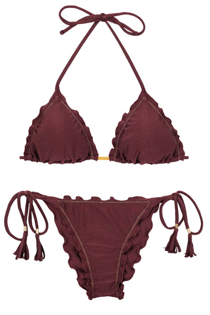 Product Front: Rio De Sol Two Piece Swimwear Set Barolo Frufru