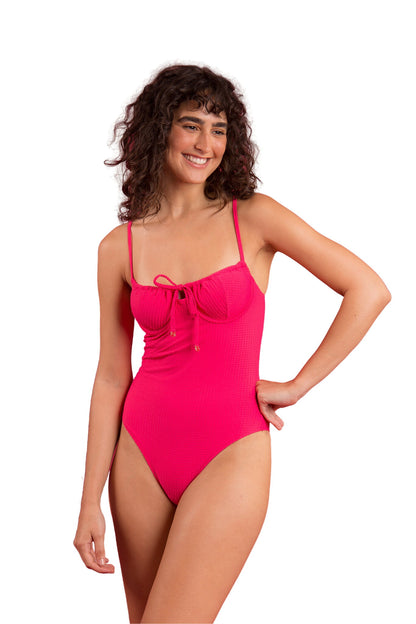 Image 04: Rio De Sol One Piece Swimsuits Dots-Virtual-Pink Julia
