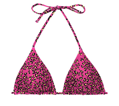 Product Back: Rio De Sol Bikini Tops Top Roar-Pink Tri-Inv