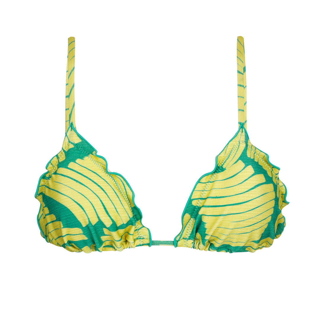 Product Front: Rio De Sol Bikini Tops Top Banana Yellow Frufru