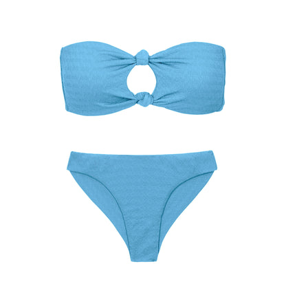Product Front: Rio De Sol Two Piece Swimwear Set Solar-Celeste Dora Nice