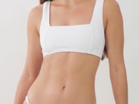 Video: Rio De Sol Bikini Bottoms Bottom Sand-White Cheeky-Fixa