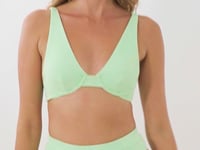 Video: Rio De Sol Bikini Tops Top Sand-Menta Chantal