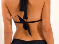Video: Rio De Sol Bikini Tops Top Shimmer-Black Mel