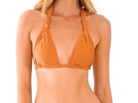 Video: Rio De Sol Two Piece Swimwear Set Shimmer-Nocciola Mel