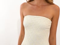 Video: Rio De Sol One Piece Swimsuits Brisa-Offwhite Tube-Op
