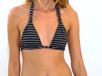 Video: Rio De Sol Bikini Tops Top Linea-Black Mel
