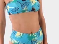 Video: Rio De Sol Bikini Tops Top Flower Geometric Reto